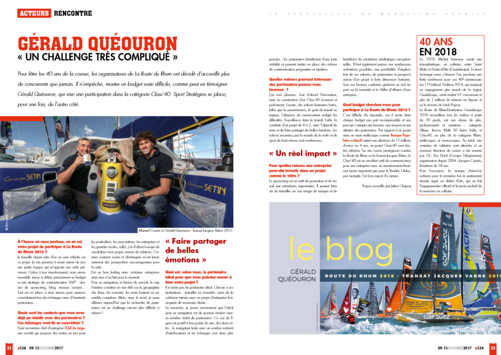 MEDIA Sport StratÇgie Oct 2017